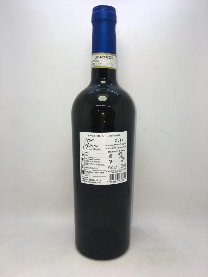Fiano di Avellino DOCG 0,75 l. Nobili d'Irpinia - immagine 2