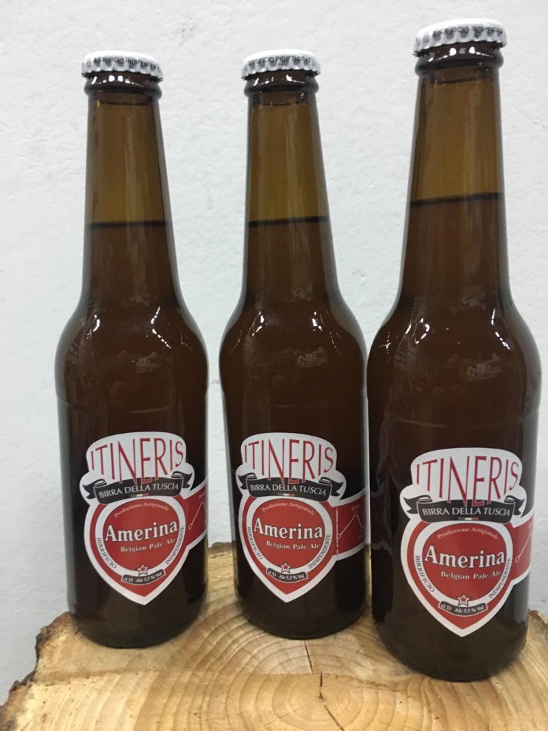 Birra Artigianale Pale Ale Amerina 33 cl. Confez. 3 bottiglie