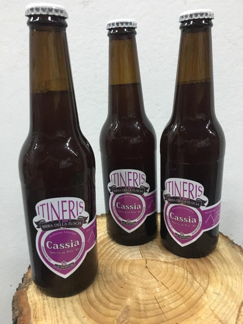 Birra Artigianale Luppolata Cassia 33 cl. Confez. 3 bottiglie
