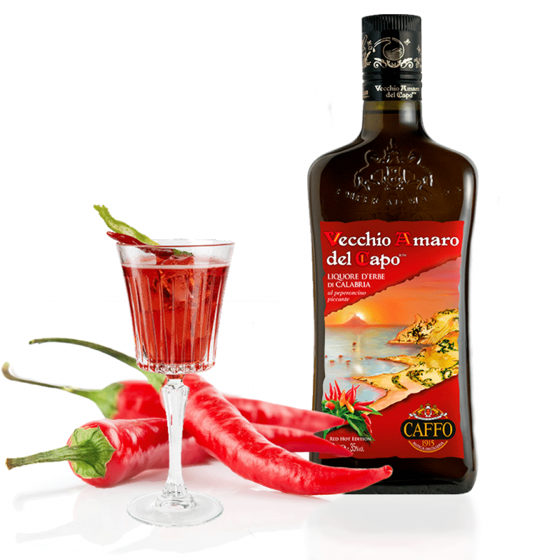 VECCHIO AMARO DEL CAPO RED HOT EDITION AL PEPERONCINO 1 L - immagine 2