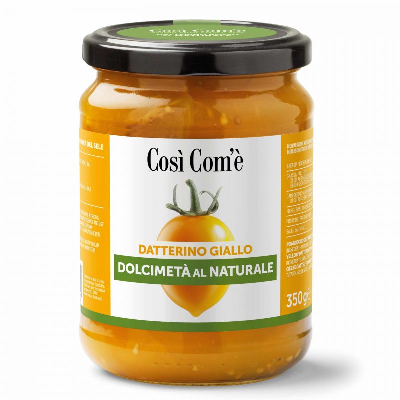 3 Barattoli di DolciMetà di Datterino Giallo da 350g cad.