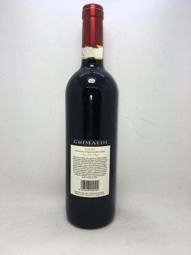 Barolo Grimaldi Bricco San Biagio 2013 DOCG - 0,75 L - immagine 2