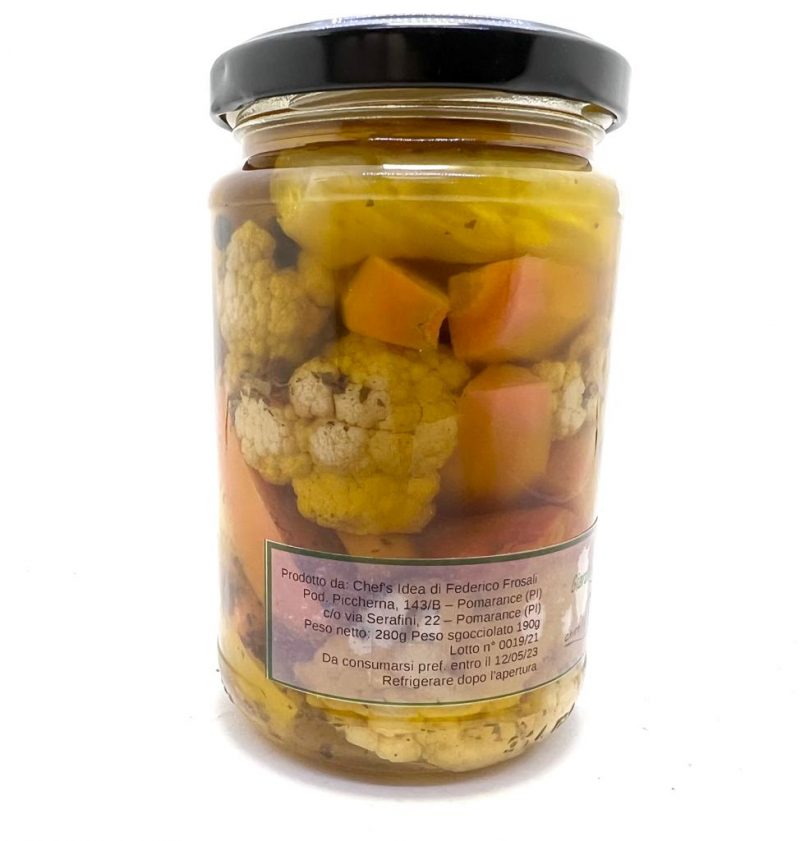 Giardiniera Sott'Olio 280g Chef's idea - immagine 3
