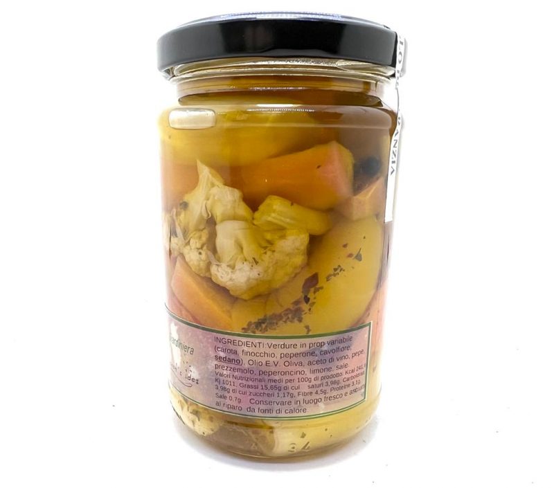 Giardiniera Sott'Olio 280g Chef's idea - immagine 2