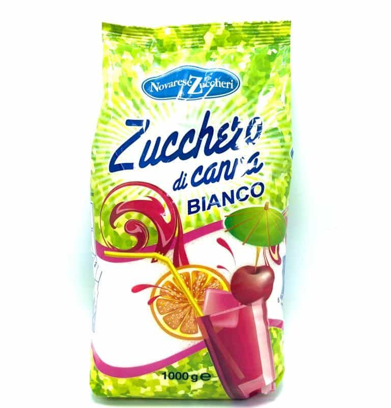 Zucchero di Canna Bianco 5x1000g - Novarese Zuccheri